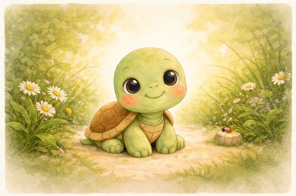Innenseite: Fitz die Schildkröte